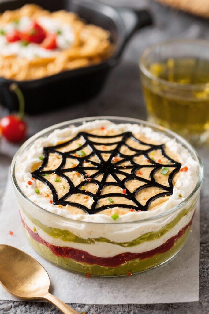 Spiderweb Layered Dip