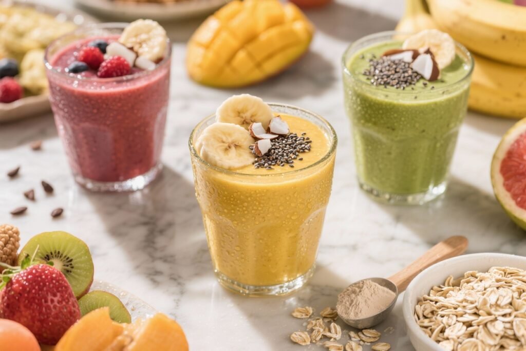 Breakfast Protein Smoothies
