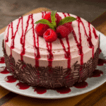Chocolate Raspberry Mousse Cake
