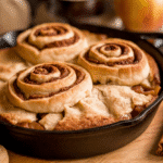 Cinnamon Roll Apple Cobbler