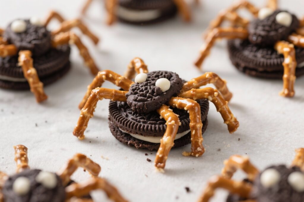 Oreo Spider Cookies