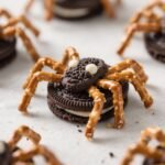 Oreo Spider Cookies with Pretzel Legs (Zero-Chill Dough) 3 Oreo Spider Cookies