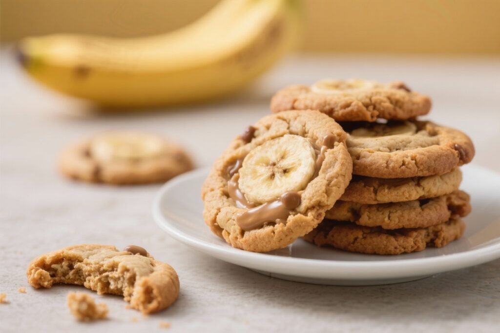 Bariatric Peanut Butter Banana Cookies