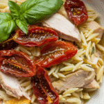 Sun Dried Tomato Chicken Orzo That Tastes Like a $30 Entrée 2 Chicken Orzo