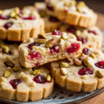 Cranberry Pistachio Shortbread Cookies That Look Fancy, Taste Luxe, and Take Zero Drama 1 Cranberry Pistachio Shortbread Cookies