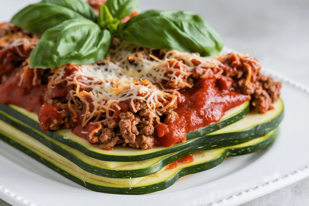 Keto Zucchini Lasagna