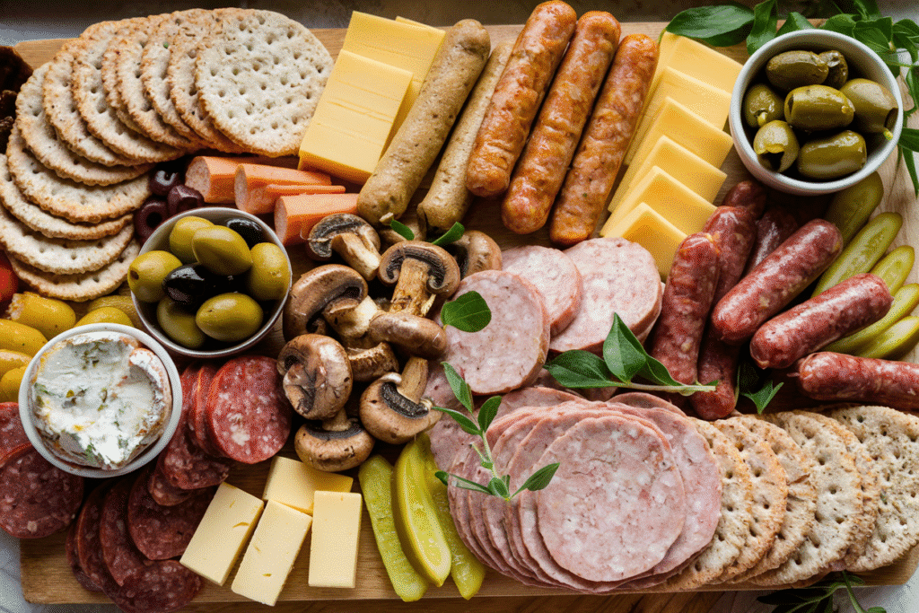 Vegan Charcuterie Board