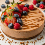 No Bake Biscoff Cheesecake