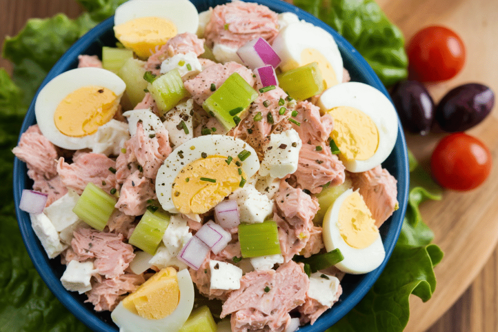 Cottage Cheese Tuna Salad