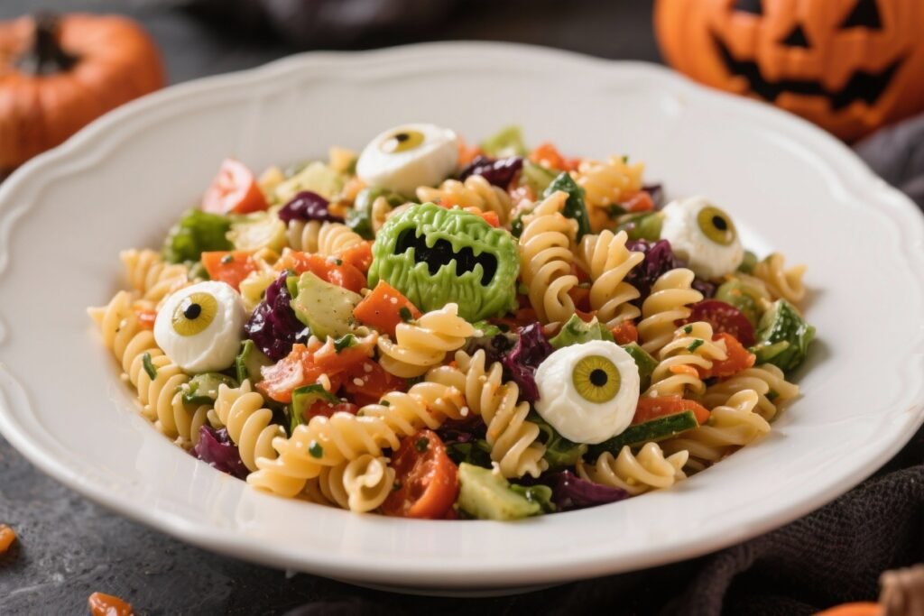 Halloween Pasta Salad