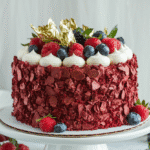 Red Velvet Crinkle Cookies