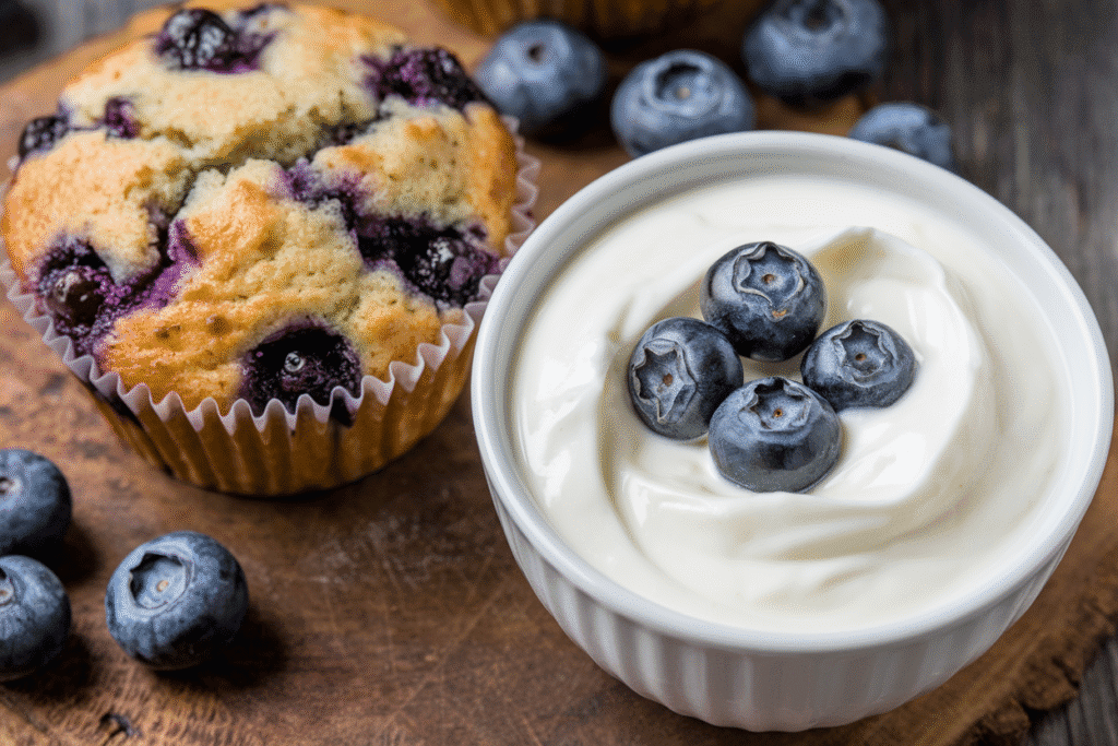 protein blueberry muffins
