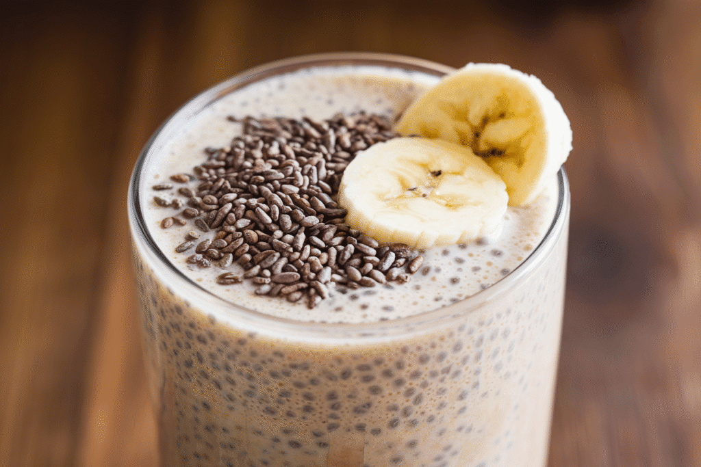 Banana Chia High-Protein Smoothie