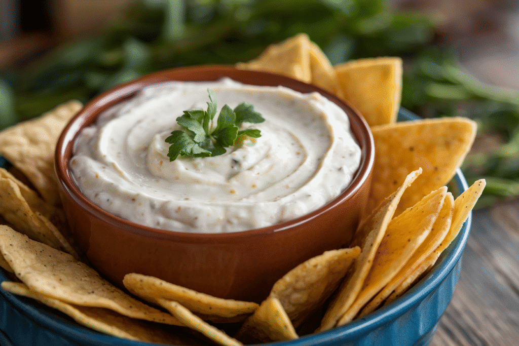 Cottage Cheese Queso Dip
