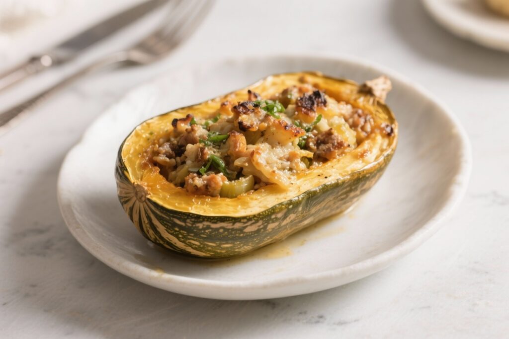 Stuffed Delicata Squash Recipe