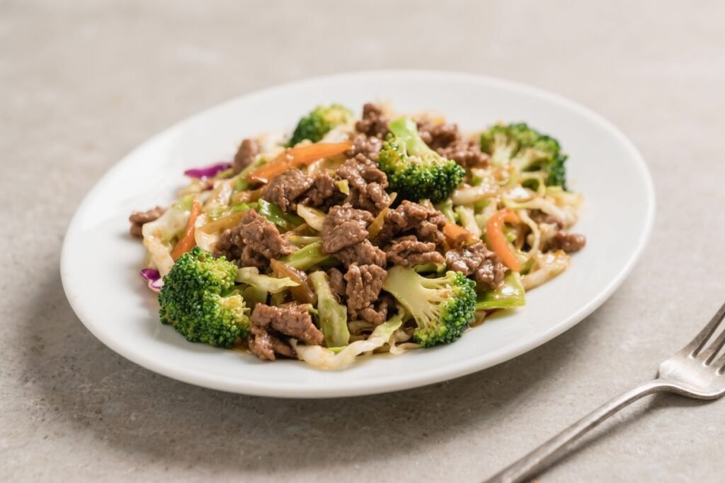 Broccoli Slaw Recipes Stir Fry Ground Beef