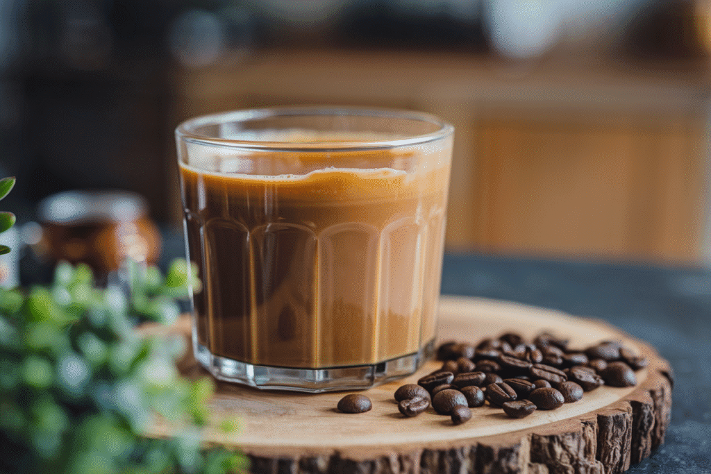 Homemade Caramel Macchiato Creamer