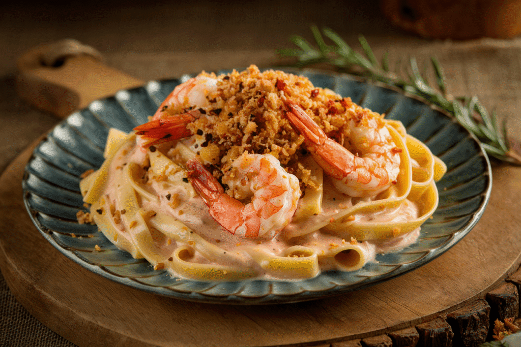 Cajun Shrimp Fettuccine Alfredo