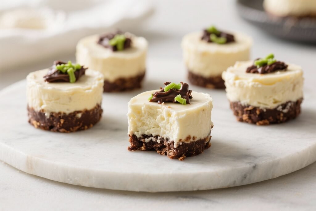No-Bake Monster Cheesecake Bites
