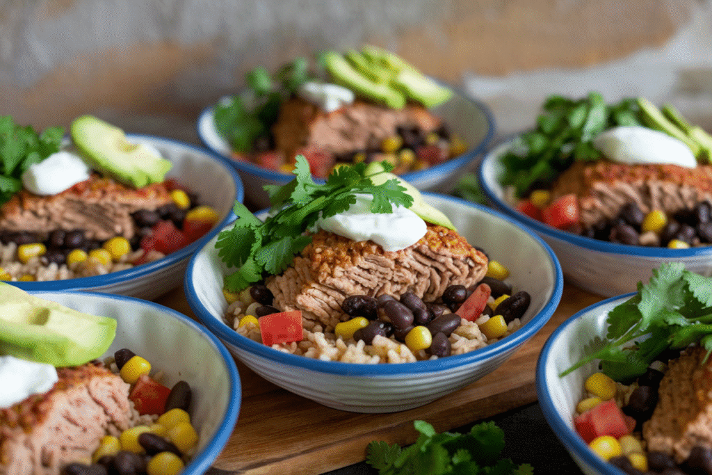 Turkey Taco Meal Prep Bowls