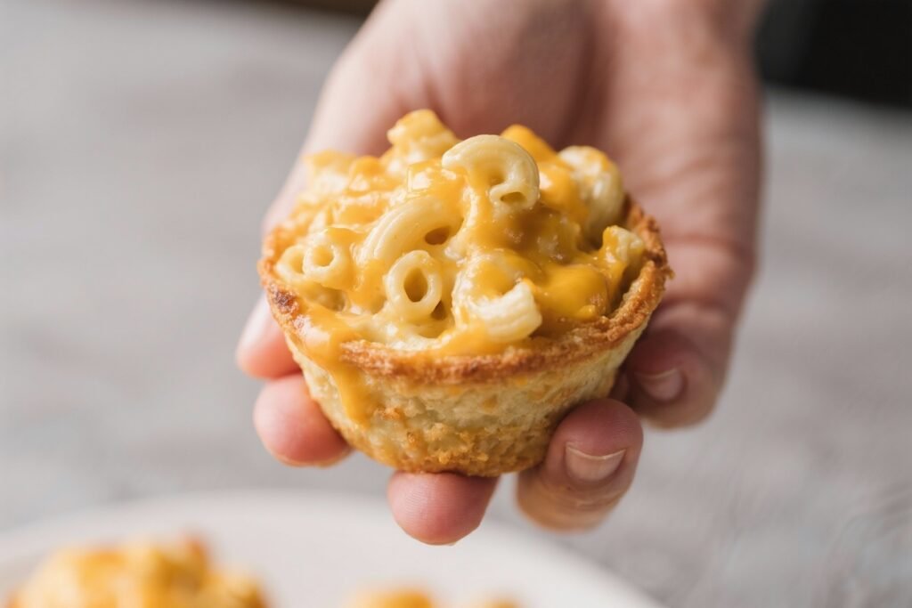 Monster Mac and Cheese Cups
