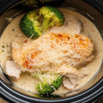 Slow Cooker Chicken Alfredo with Broccoli: The Creamy Weeknight Cheat Code You’ll Crave 1 Chicken Alfredo with Broccoli