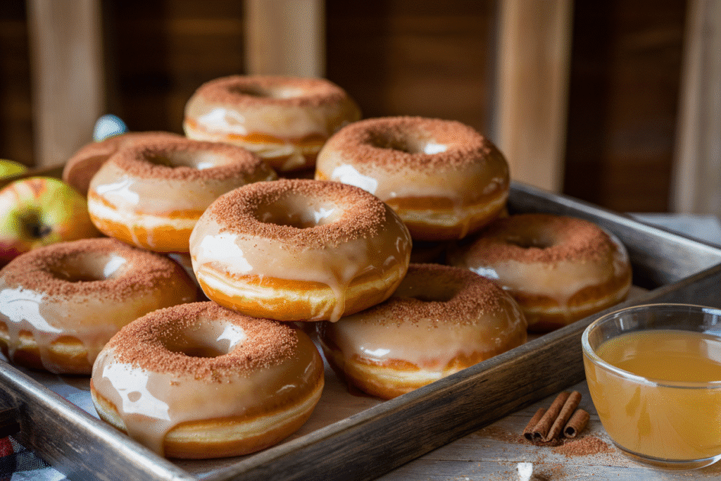 Air Fryer Apple Cider Donuts