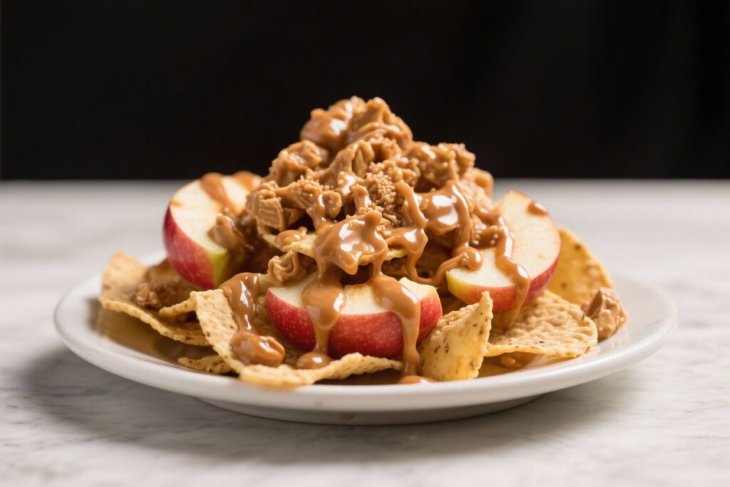 Caramel Apple Nachos