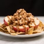 Caramel Apple Nachos with Peanut Butter Drizzle 6 Caramel Apple Nachos