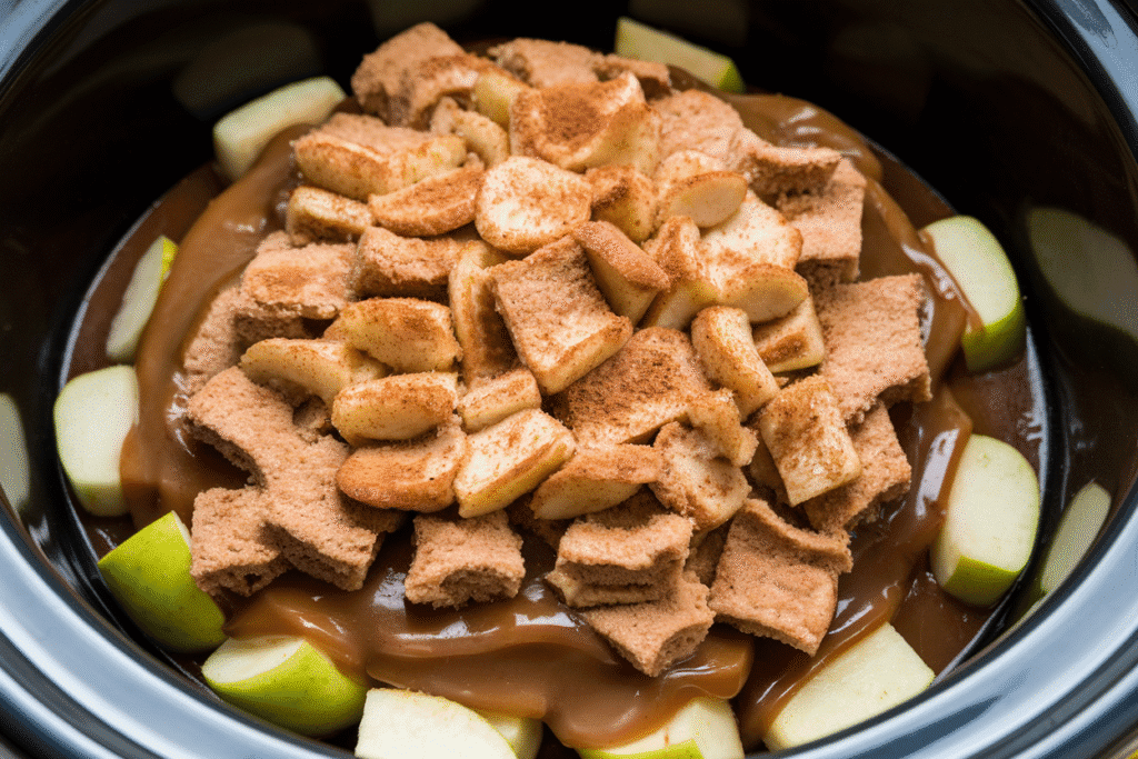 Caramel Apple Dump Cake