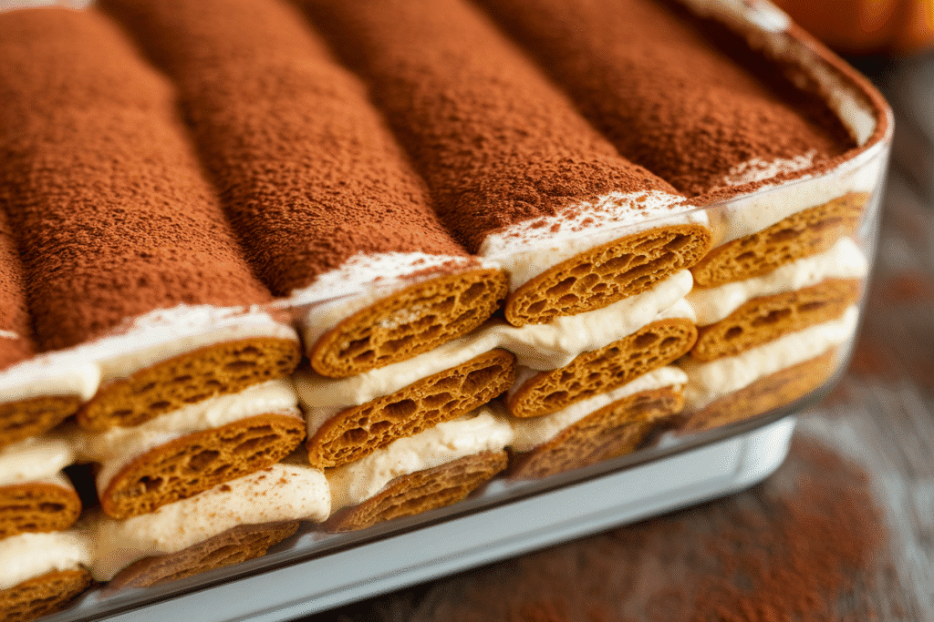 Pumpkin Spice Tiramisu