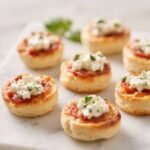 Mini Cottage Cheese Pizza Bites (High Protein, Low Carb) 5 Mini Cottage Cheese Pizza Bites