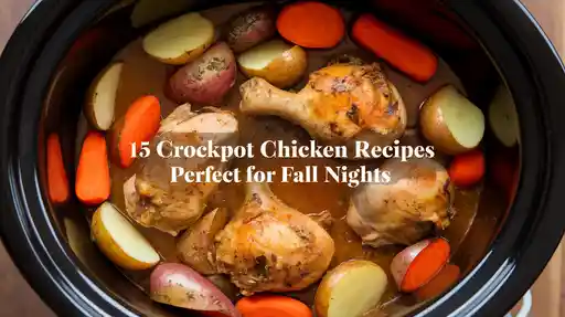 15 Crockpot Chicken Recipes Perfect for Fall Nights