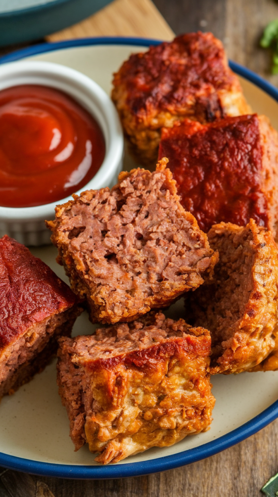 Air Fryer Meatloaf Bites