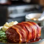 BBQ Bacon-Wrapped Meatloaf