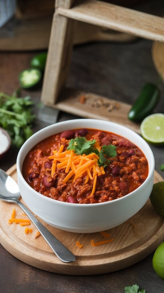 Classic Beef Chili with Beans and Spices 2 Beef Chili with Beans