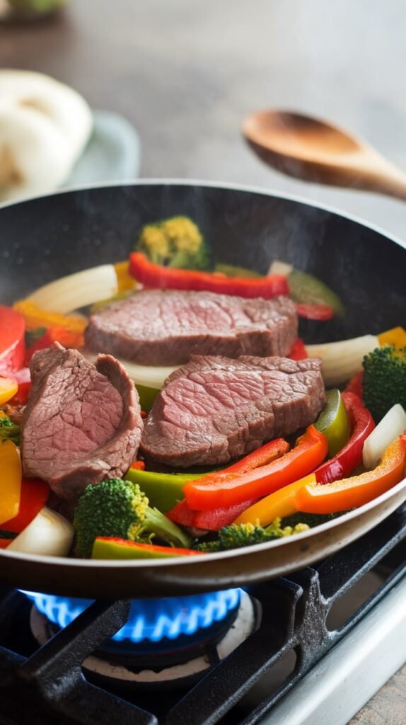 10 Easy High-Protein Meal Prep Dinners That Help You Lose Weight Without Starving 4 Beef and Veggie Stir Fry