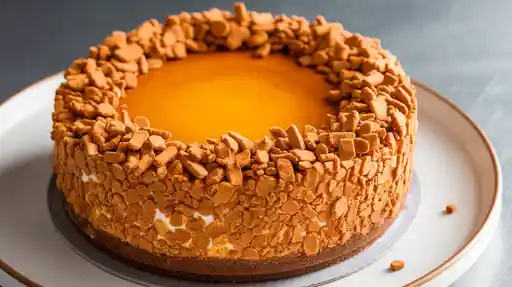 Biscoff Burnt Basque Cheesecake