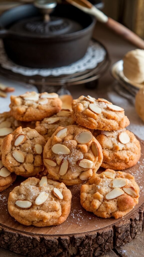 15 Brown Butter Sugar Cookie Recipes to Make Your Christmas Magical 11 Brown Butter Almond Sugar Cookies