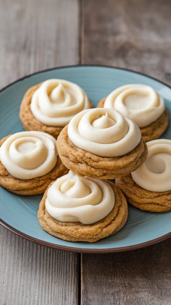 15 Bakery-Style Sugar Cookie Recipes That'll Make You the MVP of Every Christmas Cookie Swap 4 Brown Sugar Cookies with Cream Cheese Frosting