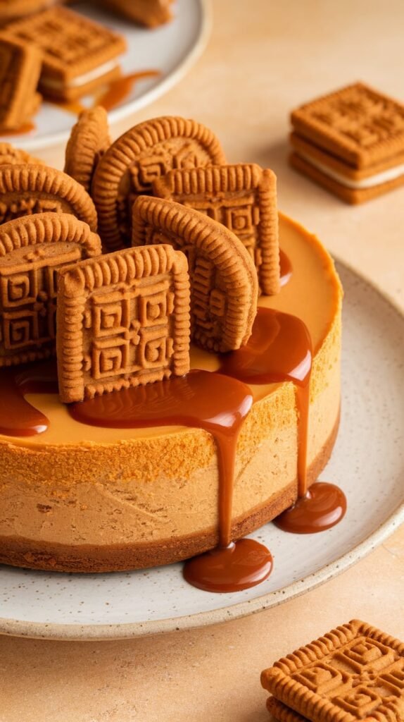 Salted Caramel Biscoff Cheesecake: For Days When Adulting Deserves Dessert 2 Caramel Biscoff Cheesecake 1