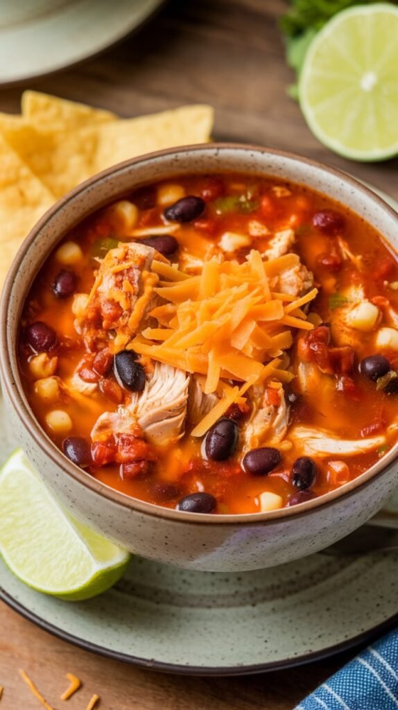 15 Cozy Crockpot Chicken Recipes for Fall Nights You’ll Make on Repeat 9 Chicken Enchilada Soup