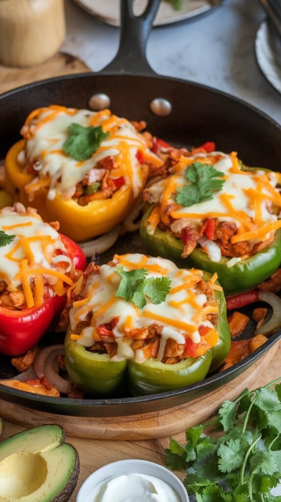 10 Easy High-Protein Meal Prep Dinners That Help You Lose Weight Without Starving 6 Chicken Fajita Stuffed Peppers Zero Tortilla Sadness