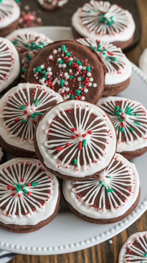 15 Bakery-Style Sugar Cookie Recipes That'll Make You the MVP of Every Christmas Cookie Swap 8 Chocolate Sugar Cookies with Peppermint Icing