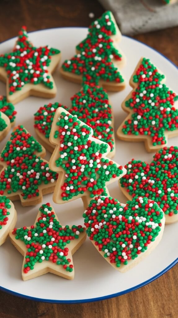 Christmas Cookie Dough Bites No Bake No Eggs