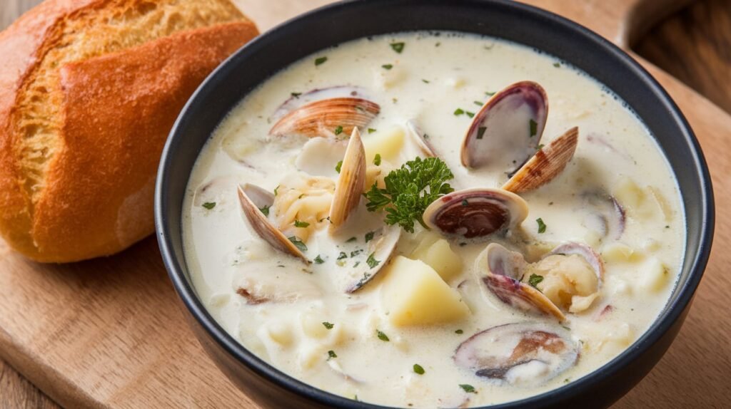 Creamy Clam Chowder Recipe New England