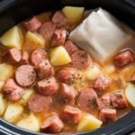 Crockpot Cajun Sausage & Potato Soup