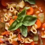 Healthy Pasta e Fagioli Soup Loaded with Veggies 3 Healthy Pasta e Fagioli Soup Loaded with Veggies
