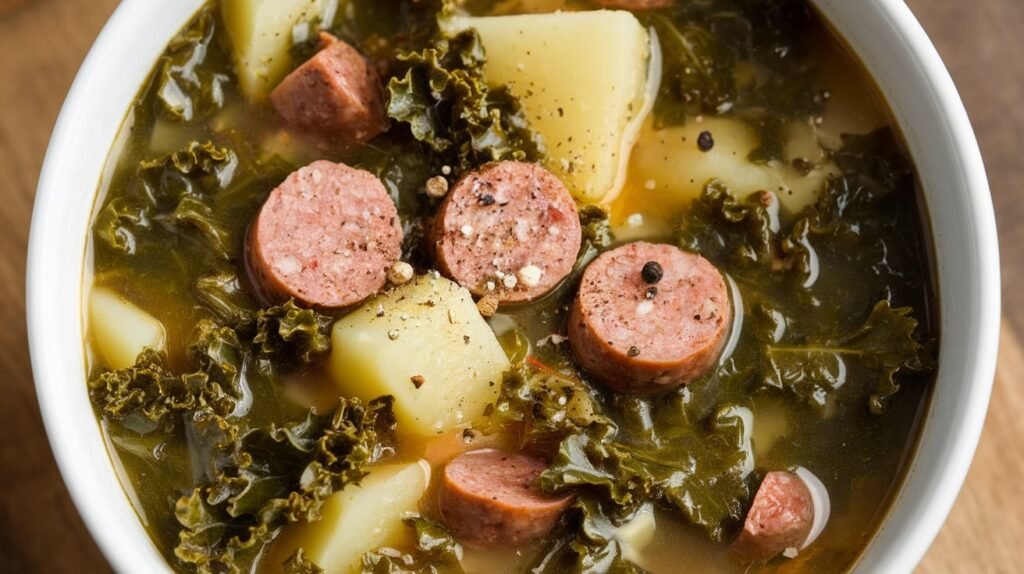 Kale Potato Sausage Soup