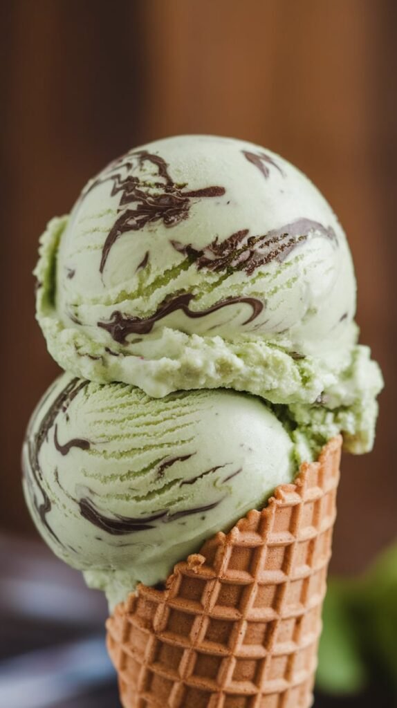 Peppermint Protein Ice Cream